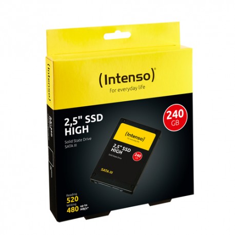 SSD INTENSO 3813440 INTERNO 240GB 2,5 SATA 520/480 MB/S