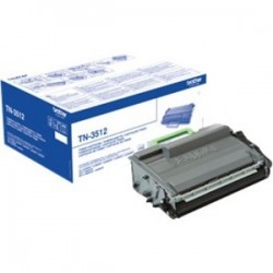 TONER ORIGINALE BROTHER TN3512 INK NERO RESA 12000PG