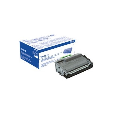 TONER ORIGINALE BROTHER TN3512 INK NERO RESA 12000PG