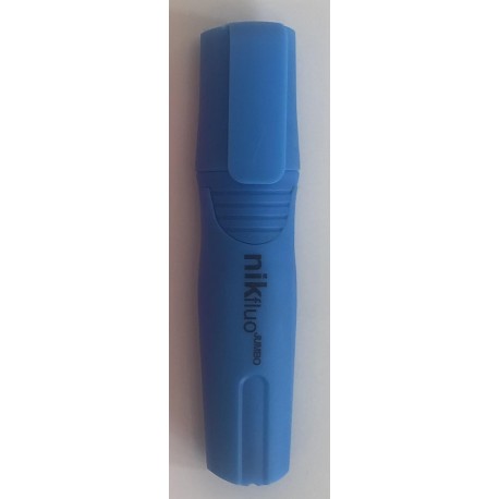 EVIDENZIATORE NIKOFFICE COLORE BLU FLUO