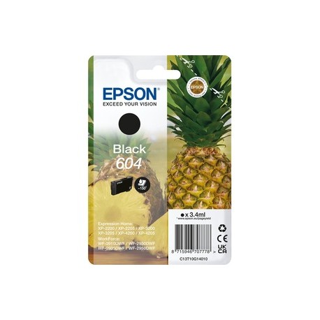 CARTUCCIA ORIGINALE EPSON C13T10G14010 INK NERO