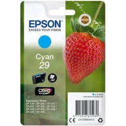 CARTUCCIA EPSON ORIGINALE C13T29824012 INK CIANO