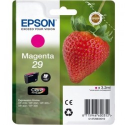 CARTUCCIA EPSON ORIGINALE C13T29834022 (29 M) INK MAGENTA