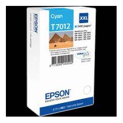 CARTUCCIA ORIGINALE EPSON C13T70124010 INK CIANO ALTISSIMA CAPACITA'