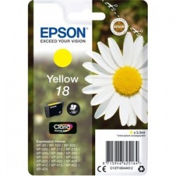 CARTUCCIA EPSON ORIGINALE C13T18044022 INK GIALLO