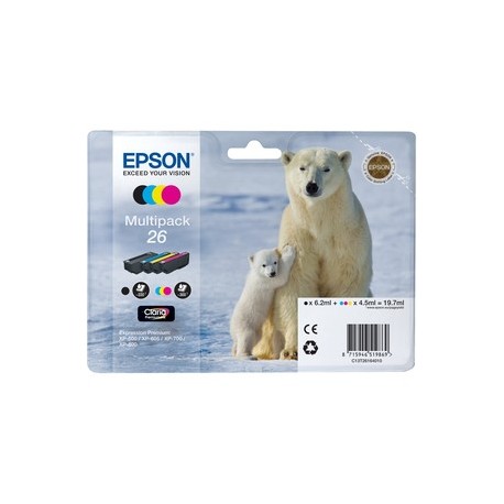 CARTUCCIA EPSON ORIGINALE C13T26164012 MULTIPACK