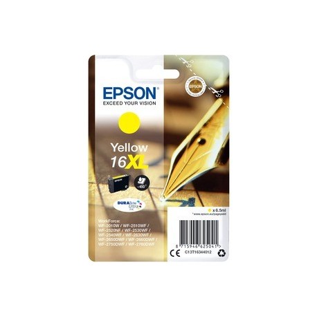 CARTUCCIA EPSON ORIGINALE C13T16344022 INK GIALLO AD ALTA CAPACITA'