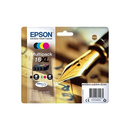 CARTUCCIA EPSON ORIGINALE C13T16364012 INK MULTIPACK ALTA CAPACITA'