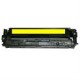 TONER COMPATIBILE HP CB542A GIALLO CON CHIP