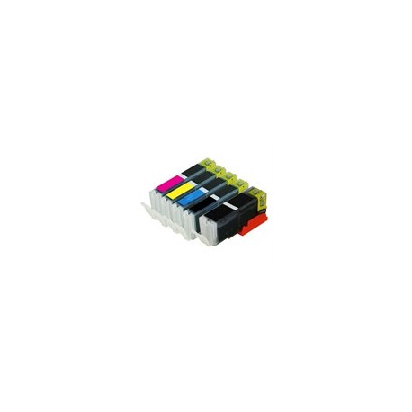 CARTUCCIA COMPATIBILE INK CANON CLI-551 MULTIPACK CON CHIP