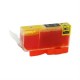 CARTUCCIA COMPATIBILE INK CANON CLI-521 GIALLA CON CHIP