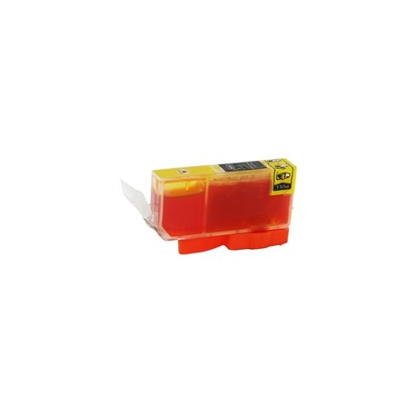 CARTUCCIA COMPATIBILE INK CANON CLI-521 GIALLA CON CHIP