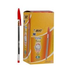 PENNA A SFERA BIC CRISTAL INK ROSSO