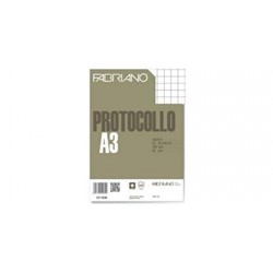 FOGLI PROTOCOLLO FABRIANO QUADRETTI 5 MM