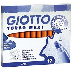 GIOTTO TURBO MAXI CONFEZIONE DA 12 ARANCIONE