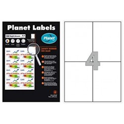 ETICHETTE AUTOADESIVE BIANCHE PLANET LABELS