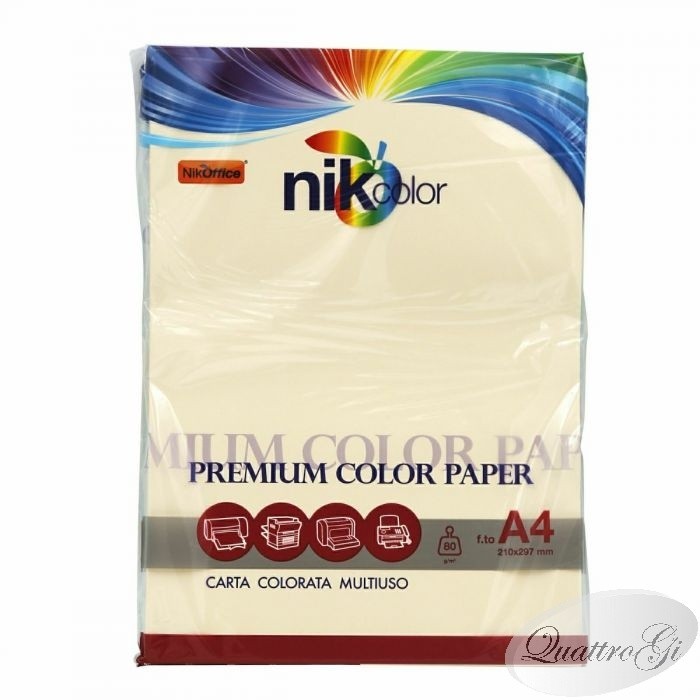 RISMA DI CARTA PREMIUM MULTIUSO COLOR PAPER