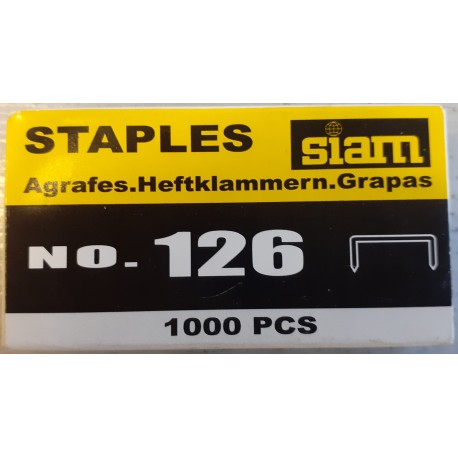 PUNTI METALLICI STAPLES 3111/126