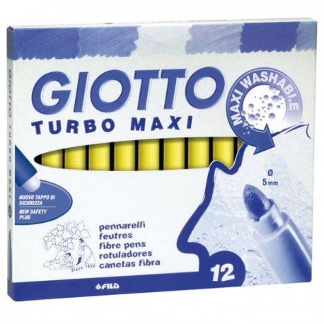 PENNARELLI GIOTTO TURBO MAXI GIALLO